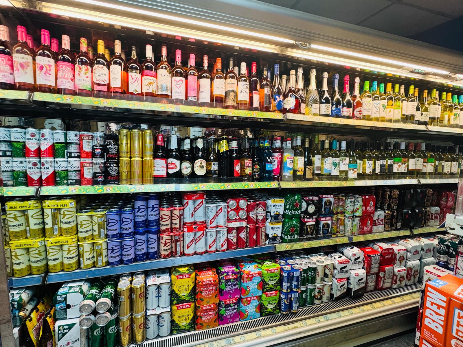 Alcohol and drinks